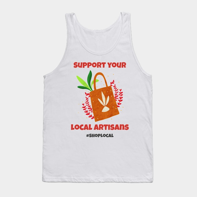 Artisan Tank Top by Tip Top Tee's